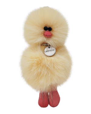 Mini Bird Keyring - レモン Lemon -