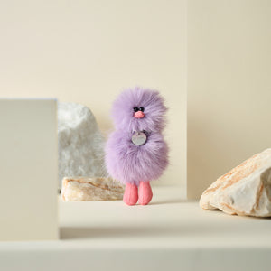 Mini Bird Keyring - ラベンダー Lavender -