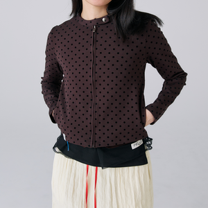 Cropped Biker Jacket