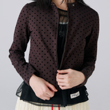 Cropped Biker Jacket