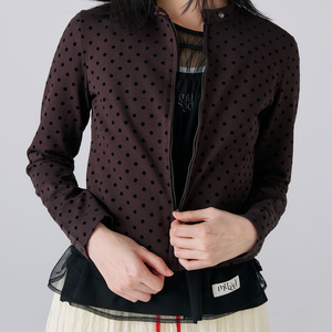 Cropped Biker Jacket