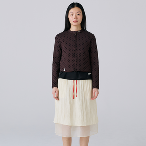 Cropped Biker Jacket