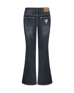 Destroyed Flared Jean