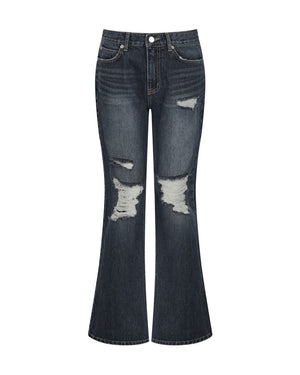 Destroyed Flared Jean