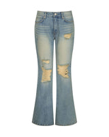 Destroyed Flared Jean