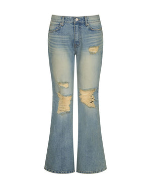 Destroyed Flared Jean