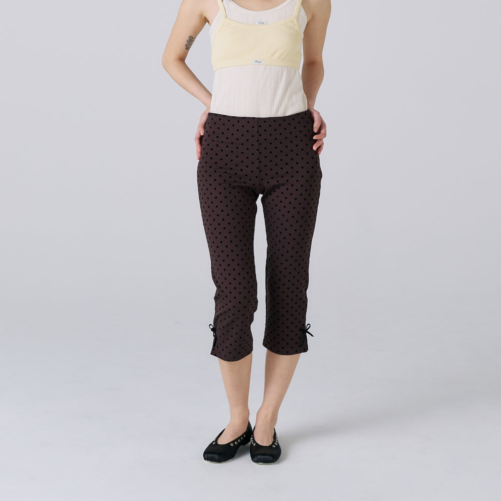 Dot Capri Pants