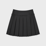 Double Layered Pleats Skirt