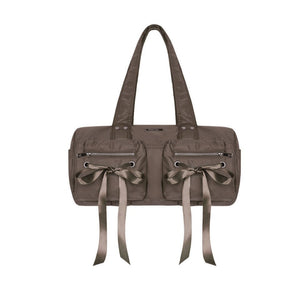 Double Ribbon Cargo Duffle Bag