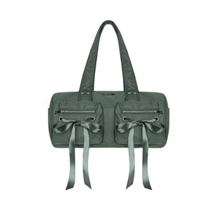 Double Ribbon Cargo Duffle Bag