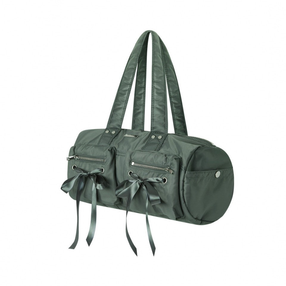 Double Ribbon Cargo Duffle Bag