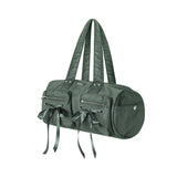 Double Ribbon Cargo Duffle Bag