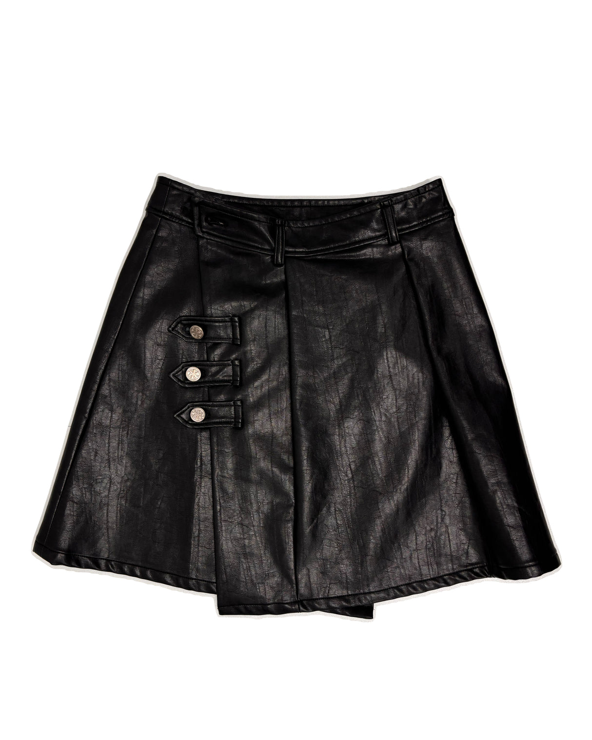 ECO LEATHER SKIRT