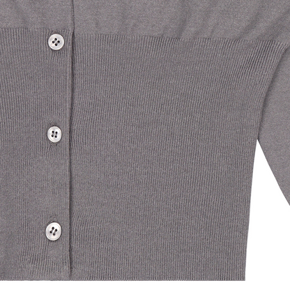 《CURRENT》ESSENTIAL LOGO KNIT CARDIGAN