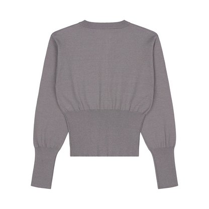 《CURRENT》ESSENTIAL LOGO KNIT CARDIGAN