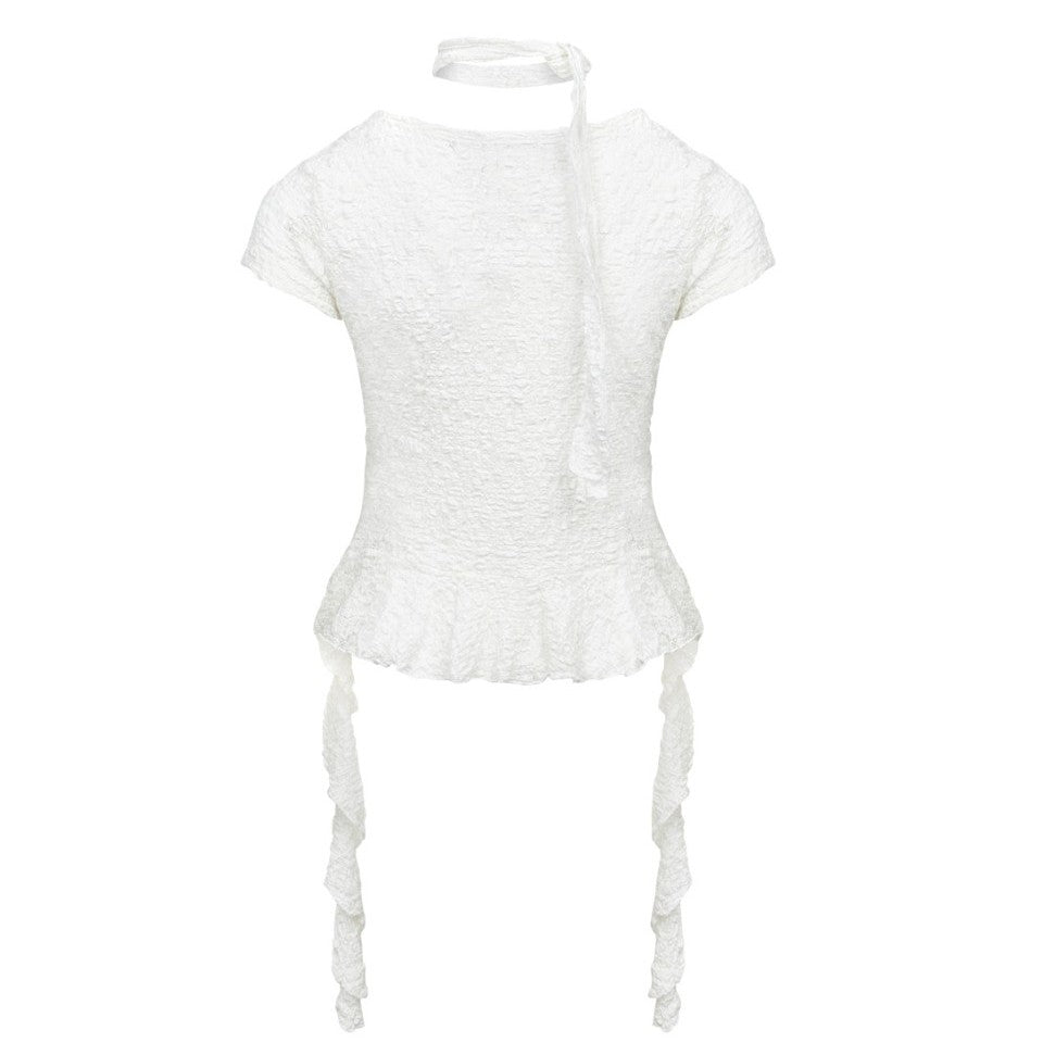 Grunge Ruffle Blouse