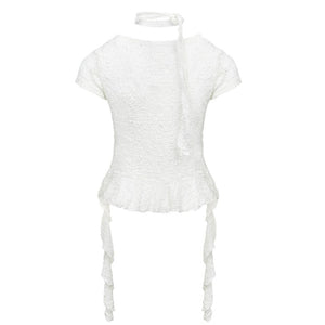 Grunge Ruffle Blouse