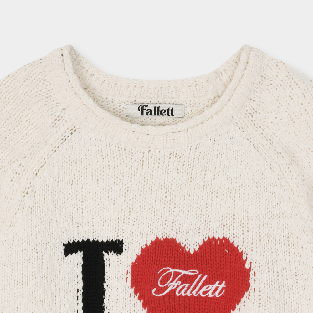 I LOVE SHORT-SLEEVE KNIT