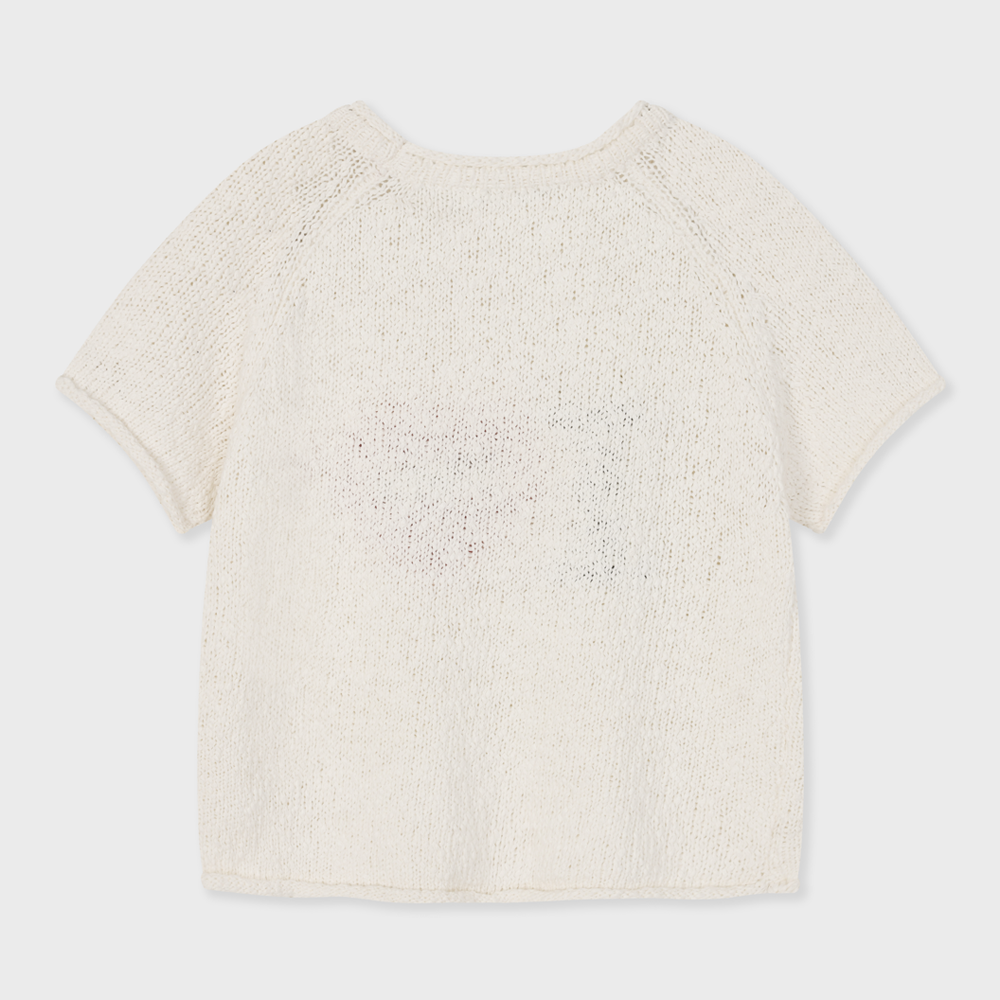 I LOVE SHORT-SLEEVE KNIT