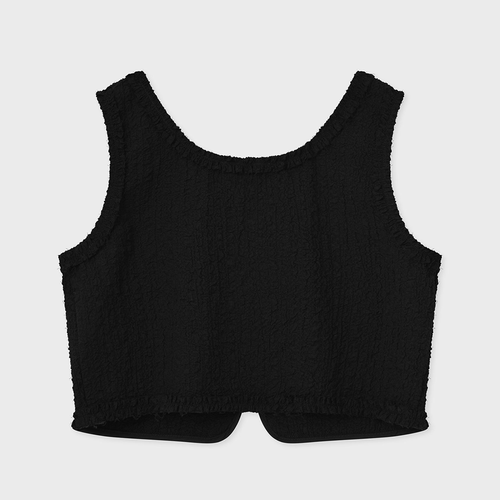 LACE PATCH SLEEVELESS