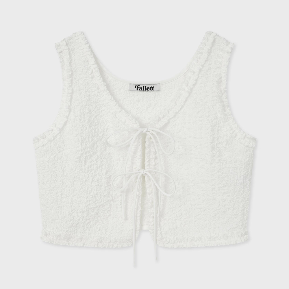 LACE PATCH SLEEVELESS