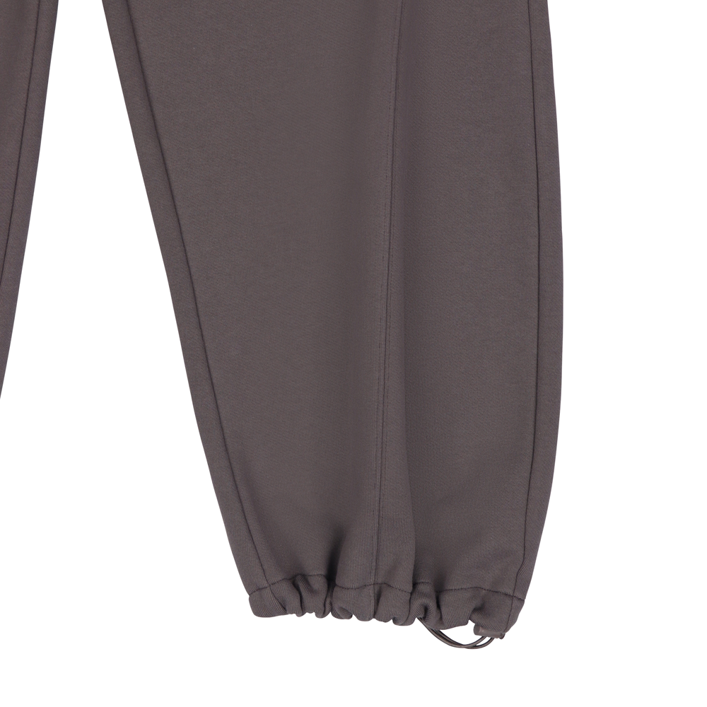 LOGO CURVED SWEAT PANTS