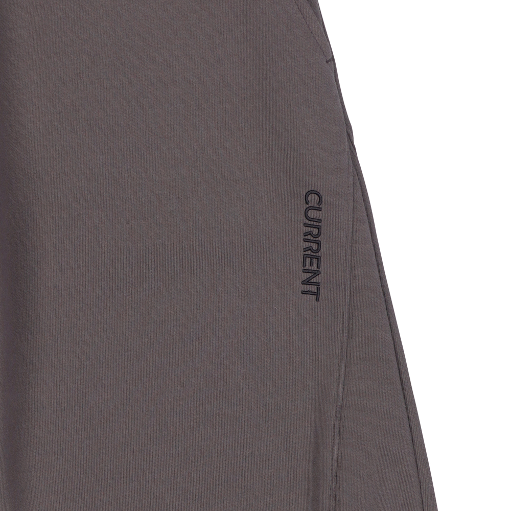 LOGO CURVED SWEAT PANTS