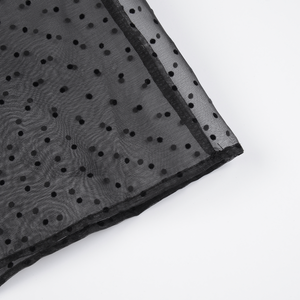 LR DOT SEE-THROUGH LAYERD SKIRT