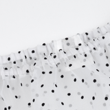 LR DOT SEE-THROUGH LAYERD SKIRT