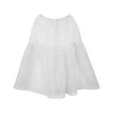 LR DOT SEE-THROUGH LAYERD SKIRT