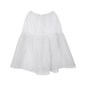 LR DOT SEE-THROUGH LAYERD SKIRT