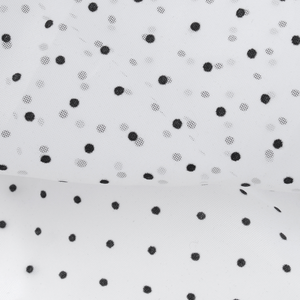 LR DOT SEE-THROUGH LAYERD SKIRT