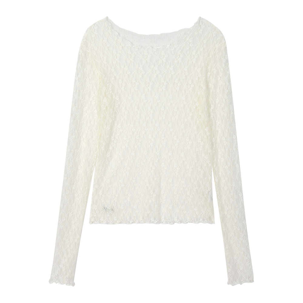 LR LACE LAYERED LONG SLEEVE