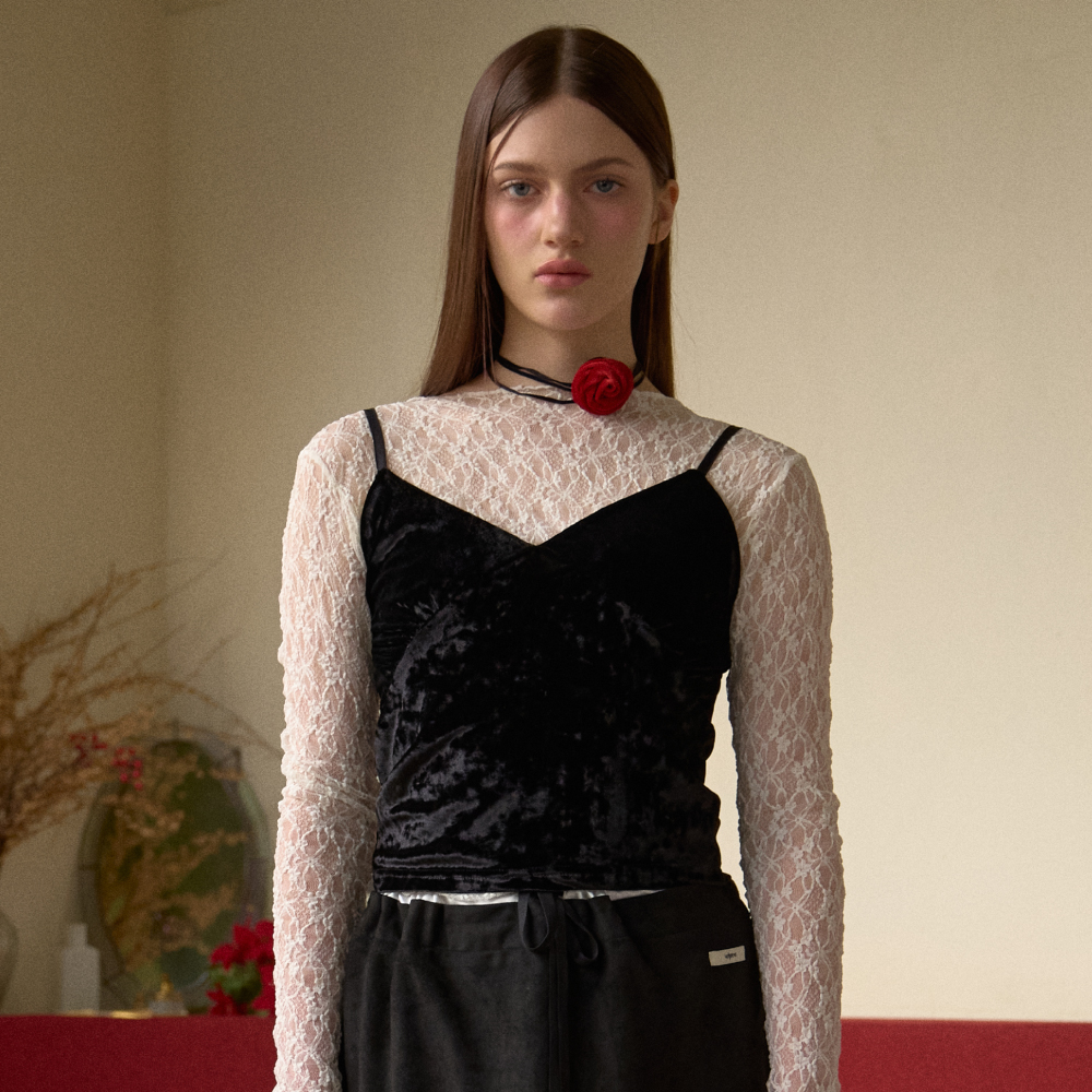 LR LACE LAYERED LONG SLEEVE