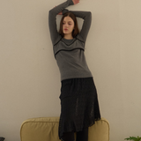 LR LACE LAYERED SKIRT