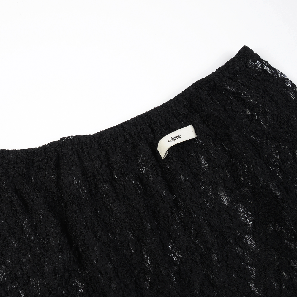 《Leterie》LR LACE LAYERED SKIRT