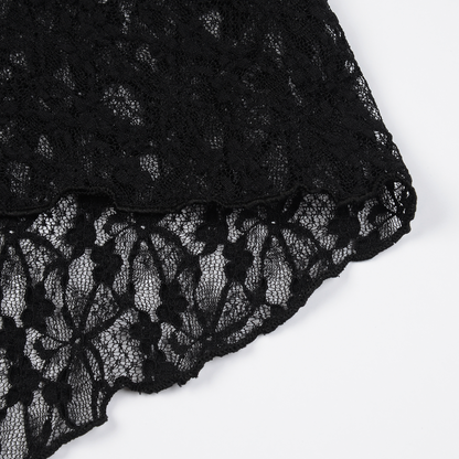 《Leterie》LR LACE LAYERED SKIRT