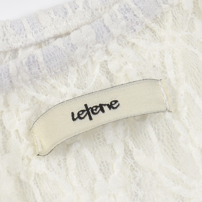 《Leterie》LR LACE LAYERED SKIRT