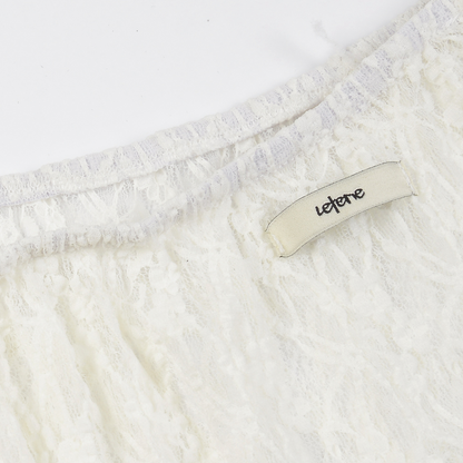 《Leterie》LR LACE LAYERED SKIRT