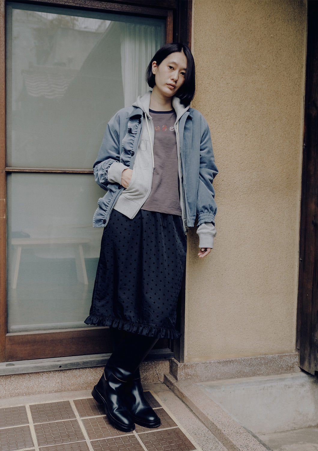 Mused Lucky frill skirt