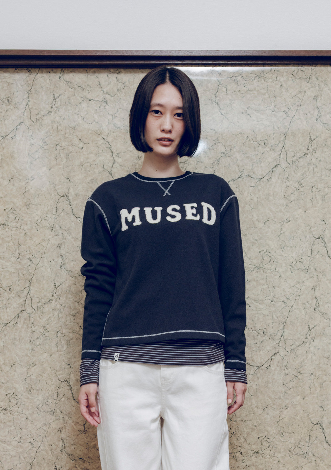 先行予約販売 - Mused Patch Basic T-Shirts