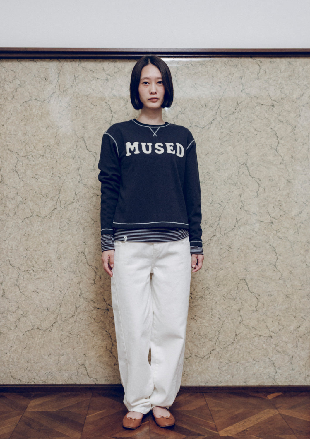 先行予約販売 - Mused Patch Basic T-Shirts