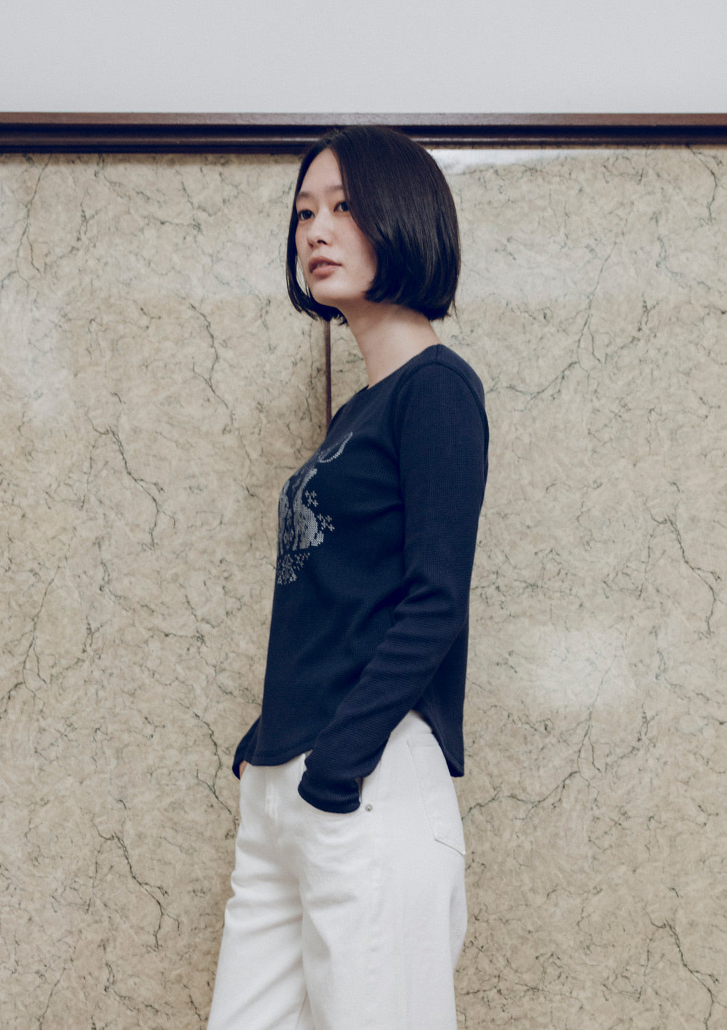 先行予約販売 - Mused Rabbit Waffle T-shirts