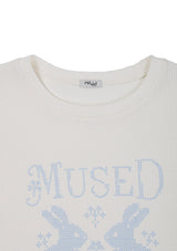 Mused Rabbit Waffle T-shirts