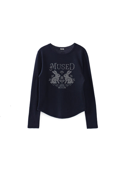 先行予約販売 - Mused Rabbit Waffle T-shirts