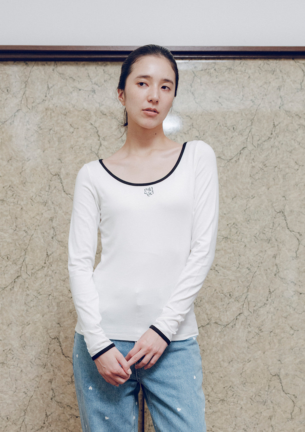 Mused Signature Logo T-shirt(L/SLV)