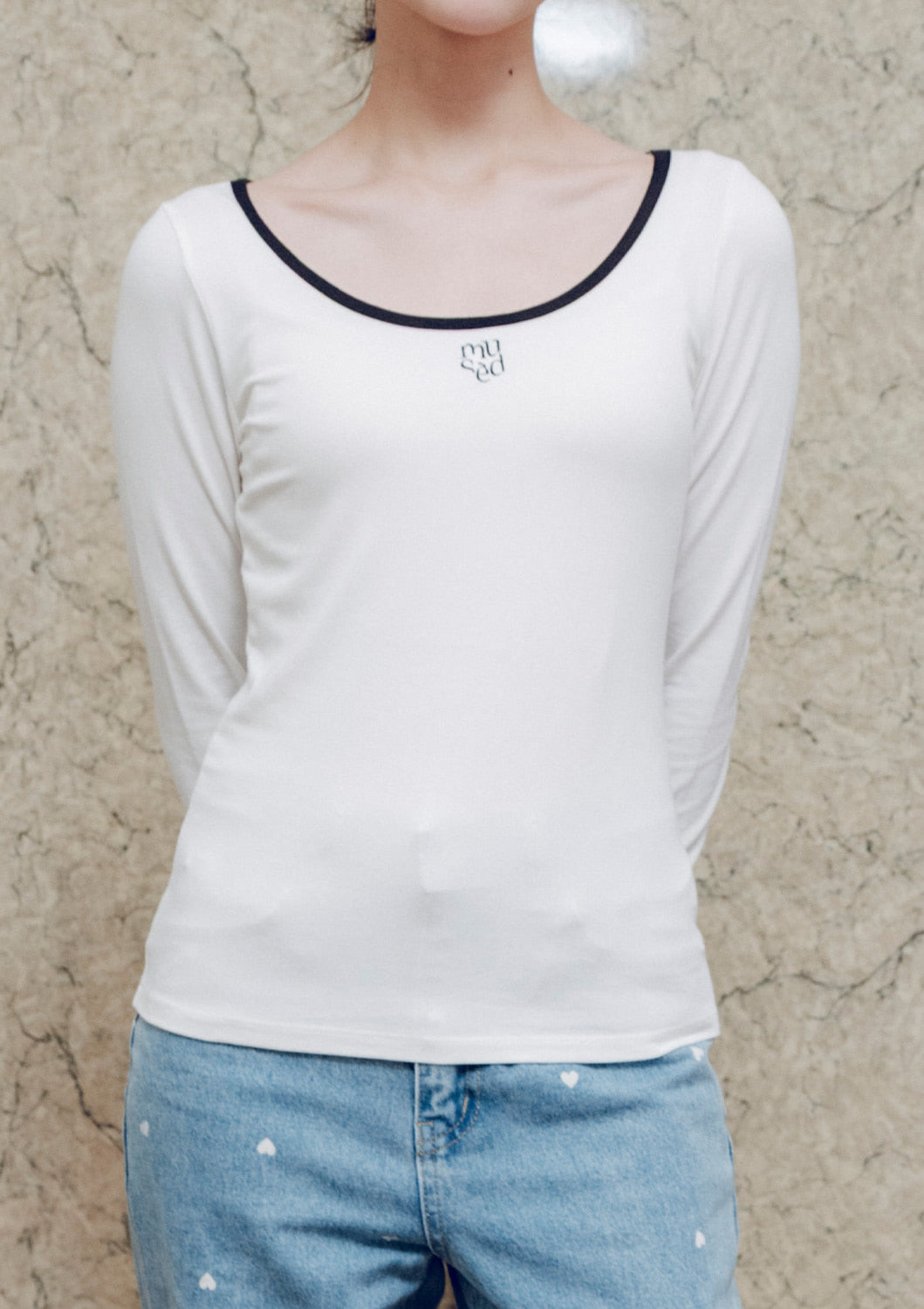 Mused Signature Logo T-shirt(L/SLV)