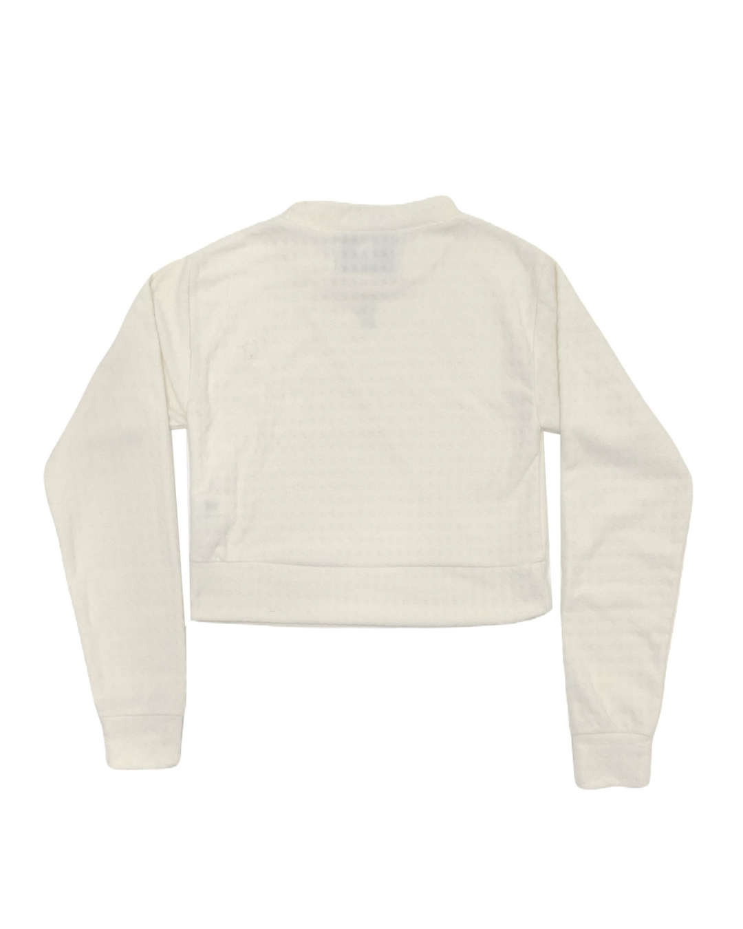 POLAR FLEECE LOGO CROP T-SHIRT