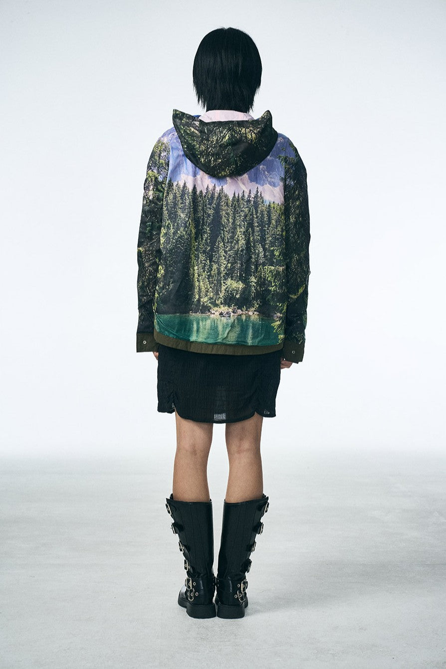 REVERSIBLE FOREST JUMPER