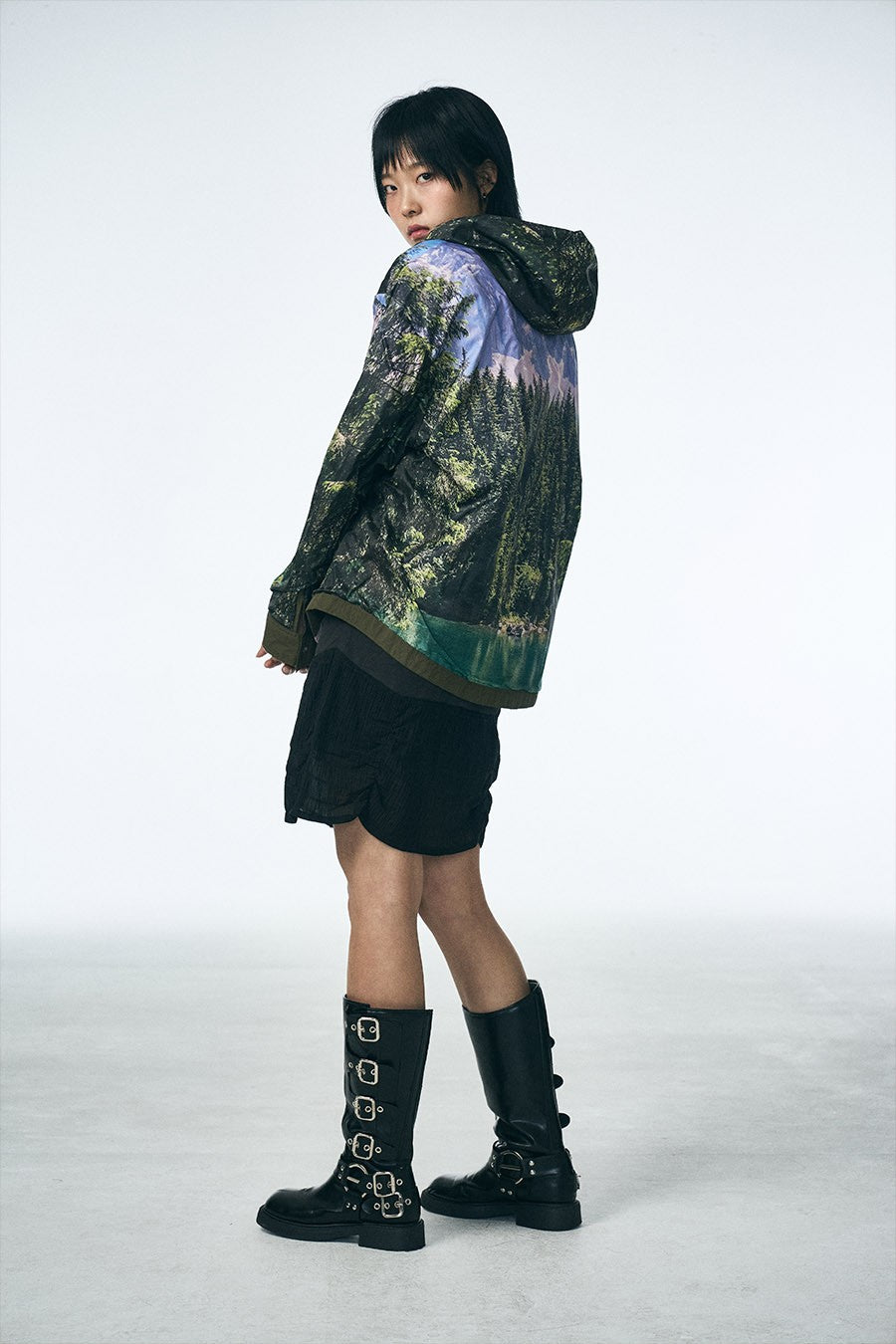 REVERSIBLE FOREST JUMPER